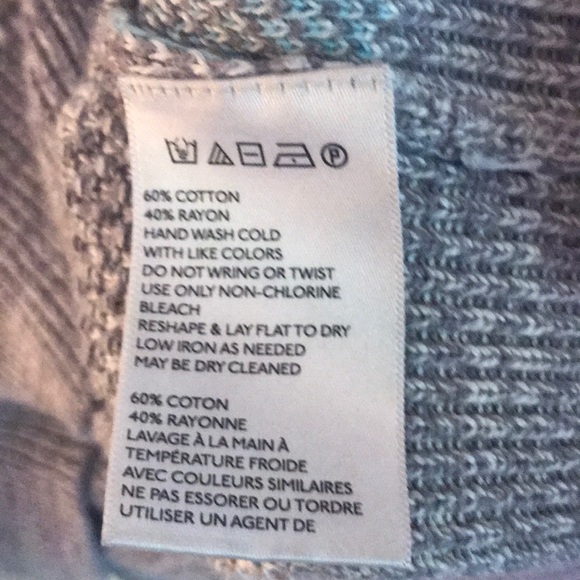 Rayon cotton blend sweater - Picture 3 of 4